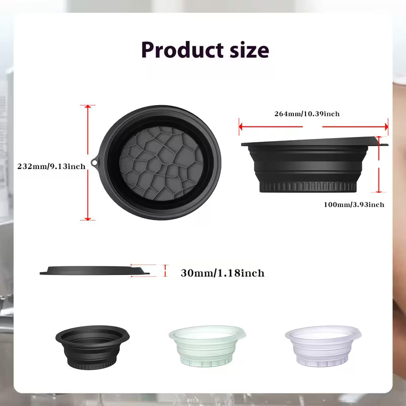 IceGlow™ Foldable Facial Ice Bath Bowl