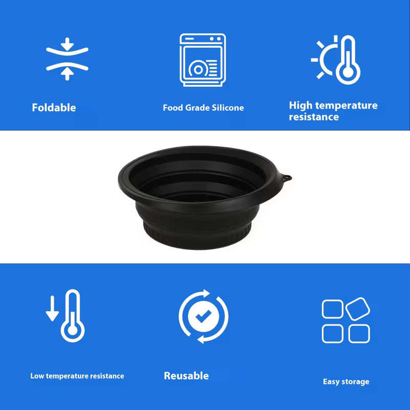 IceGlow™ Foldable Facial Ice Bath Bowl