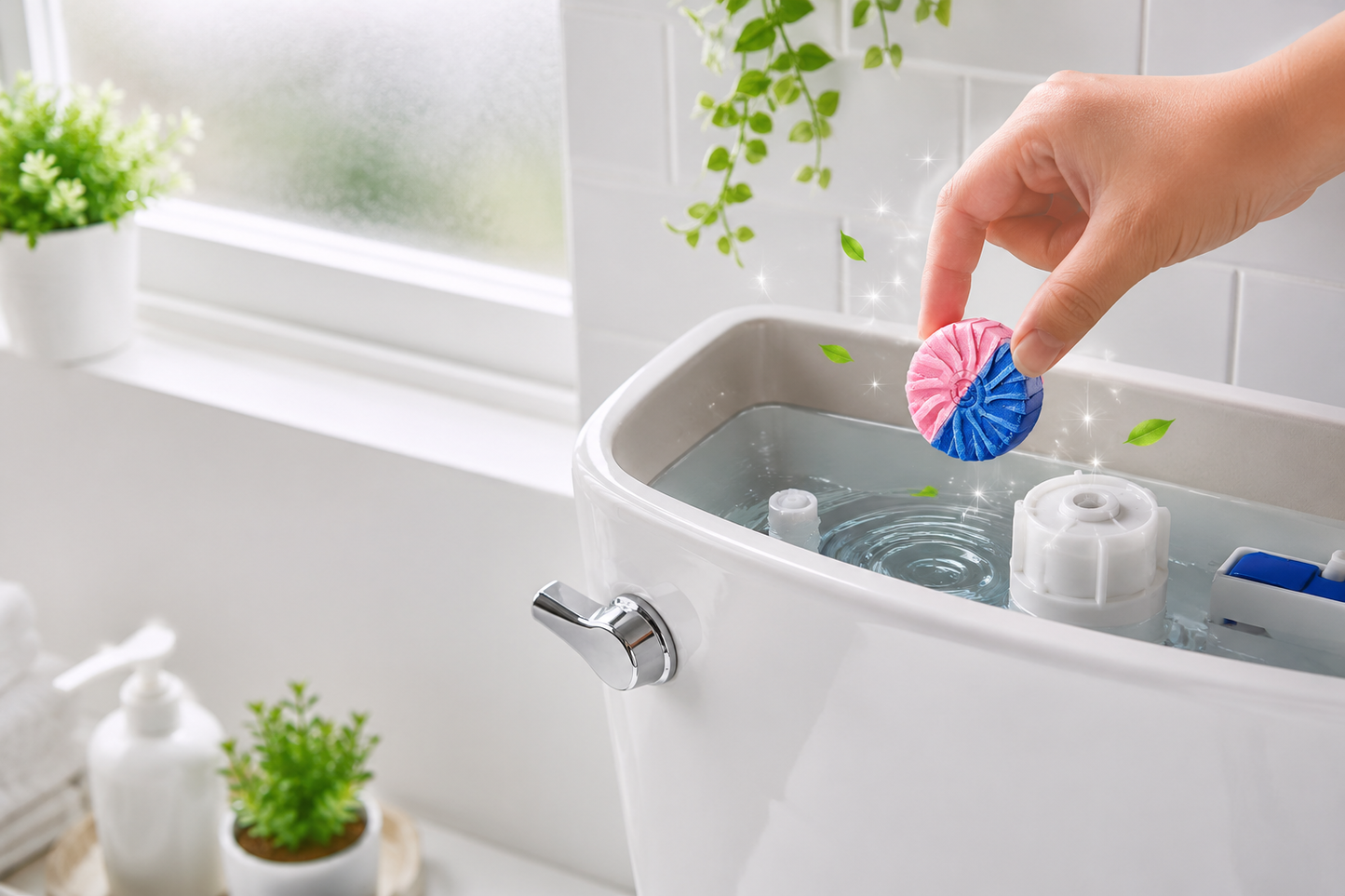 PureFlush™ Dual-Color Toilet Cleaner Tablets
